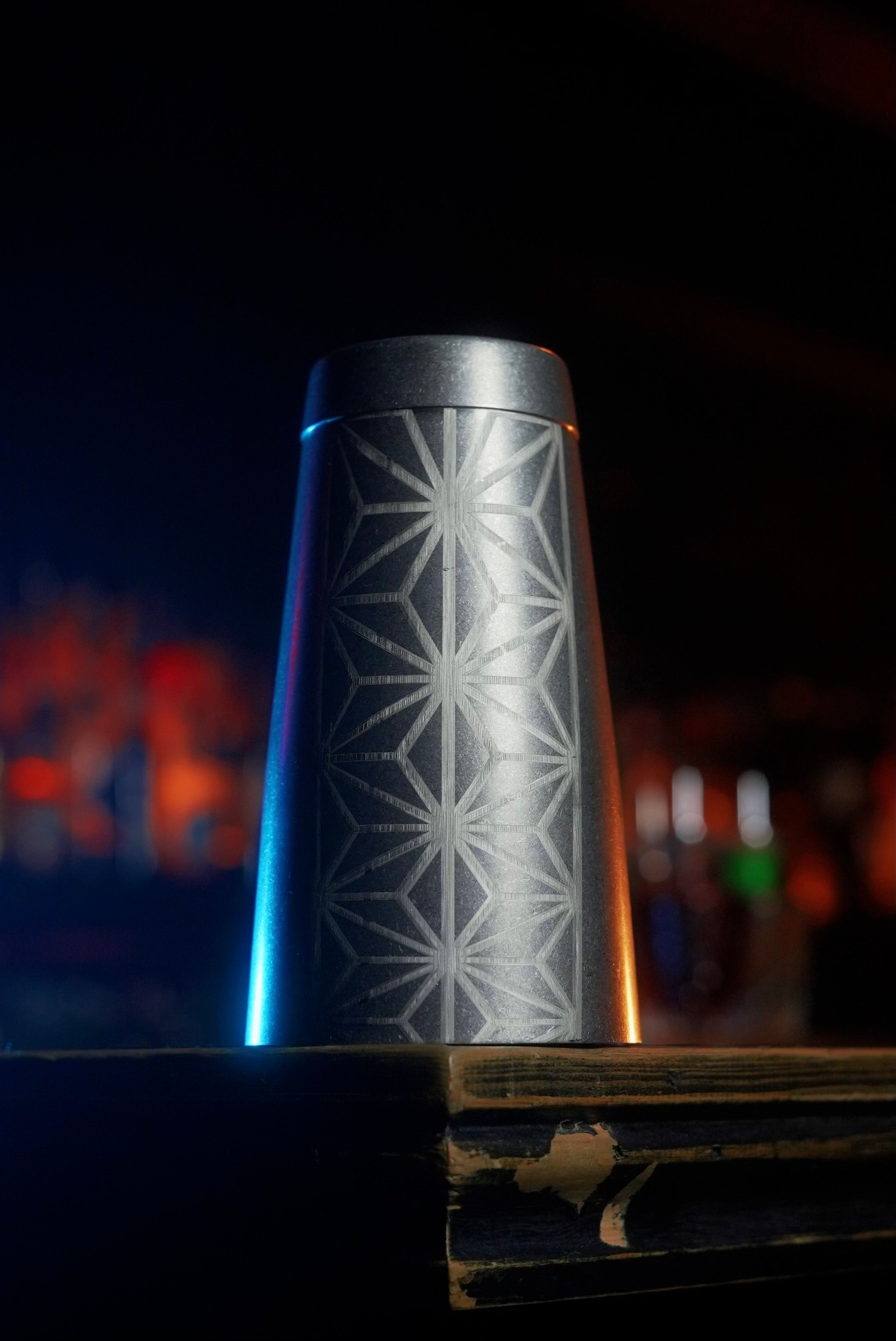 Urban Bar Shakers Geometric Ginza Stone shaker cocktail acciaio