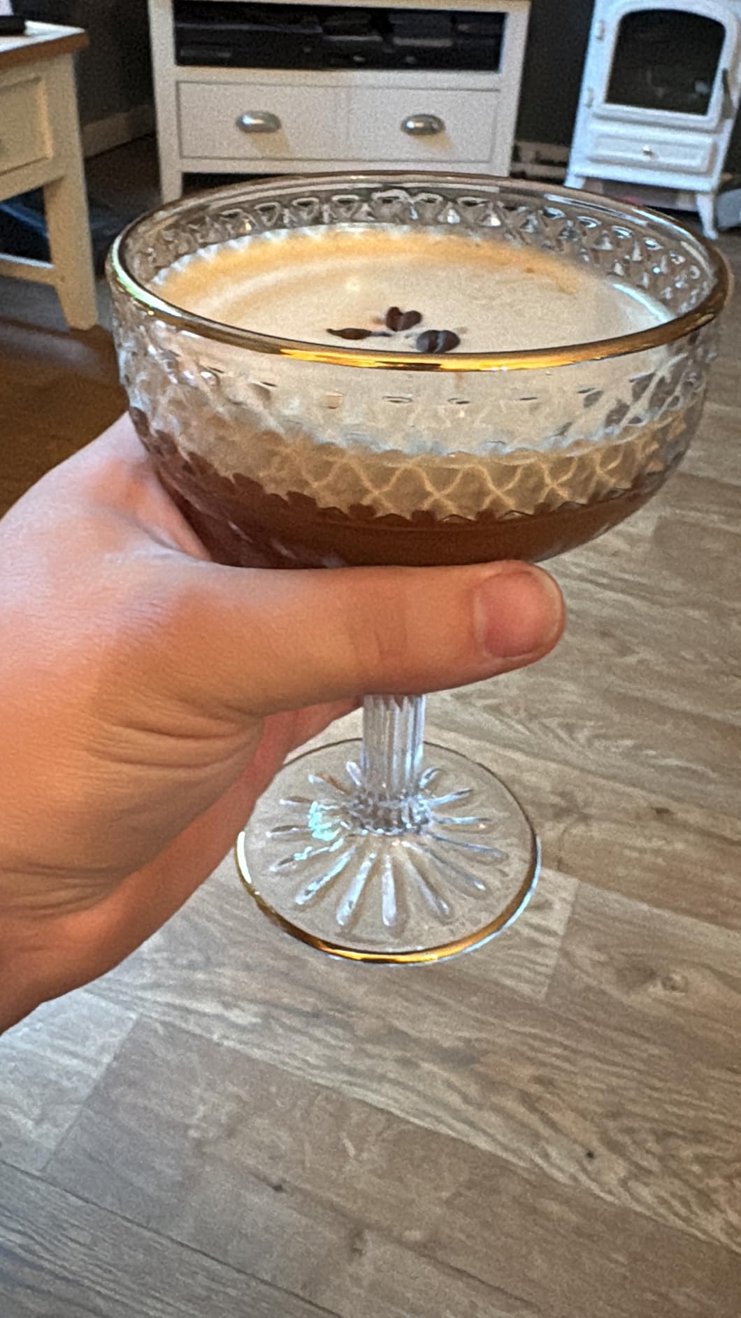 Vemacity Cocktail Glasses coppa cocktail 2 pz 300 ml oro