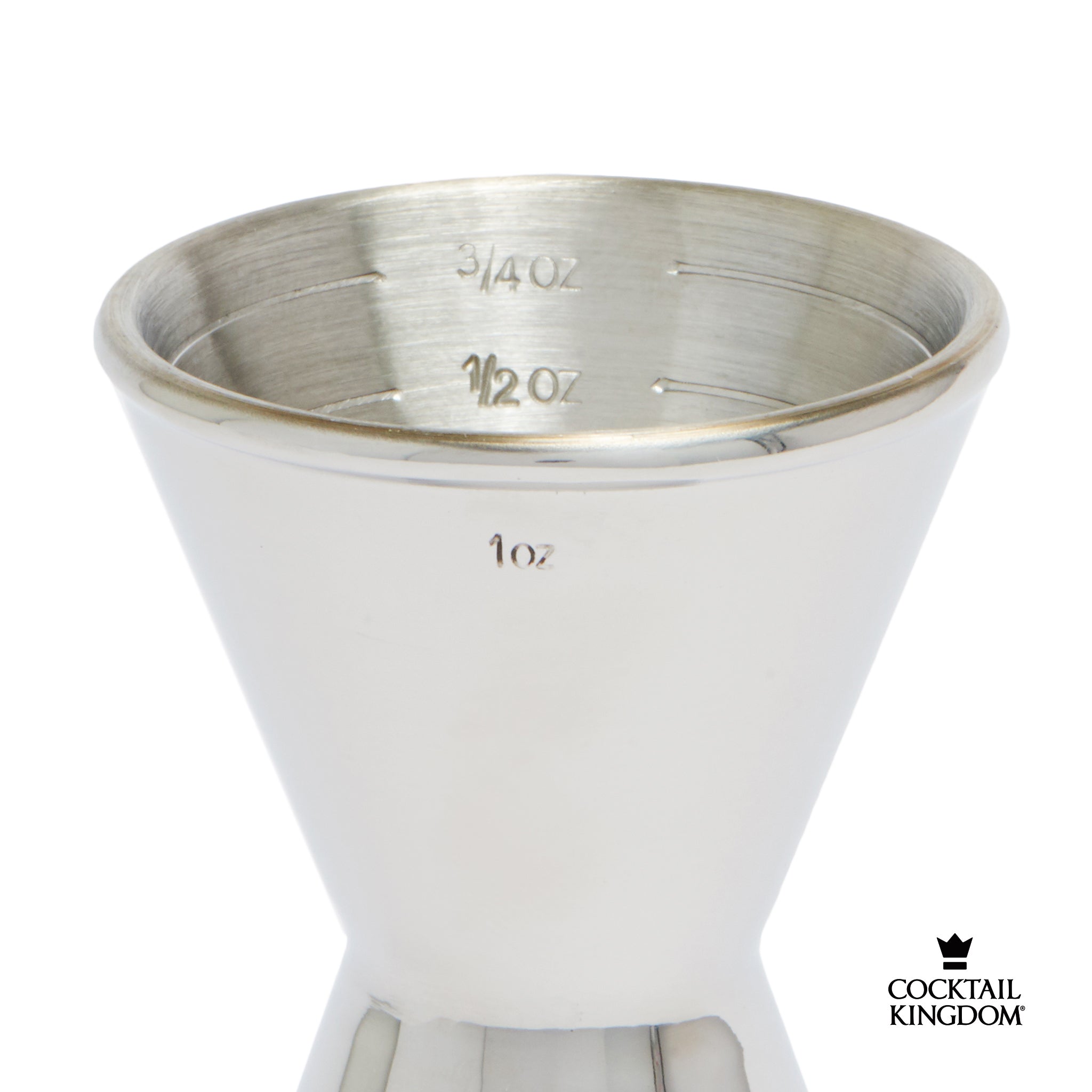 Cocktail Kingdom Koriko jigger dosatore 1oz/2oz inox