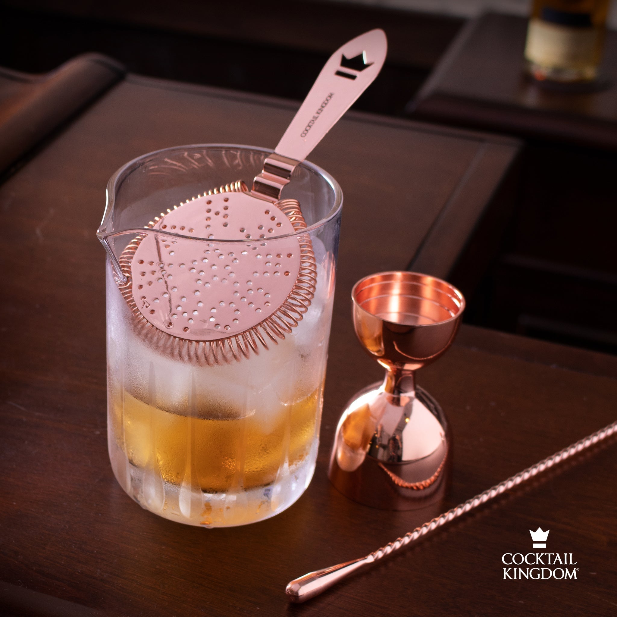 Cocktail Kingdom Seamless Paddle Mixing bicchiere miscelazione 550ml