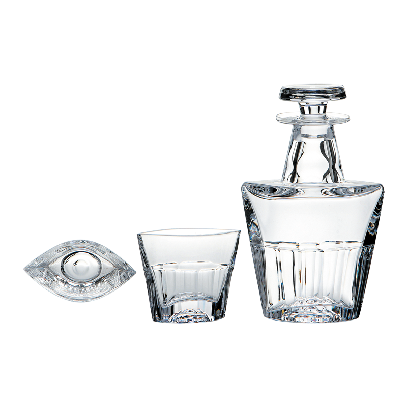 Cristalleria ColleVilca Bar Occhio di Corbu bicchiere old fashioned 9 cm