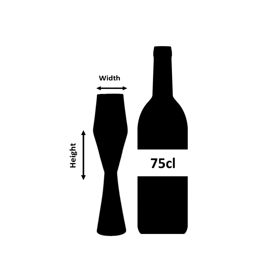 Urban Bar Cubana flute champagne vetro 16cl