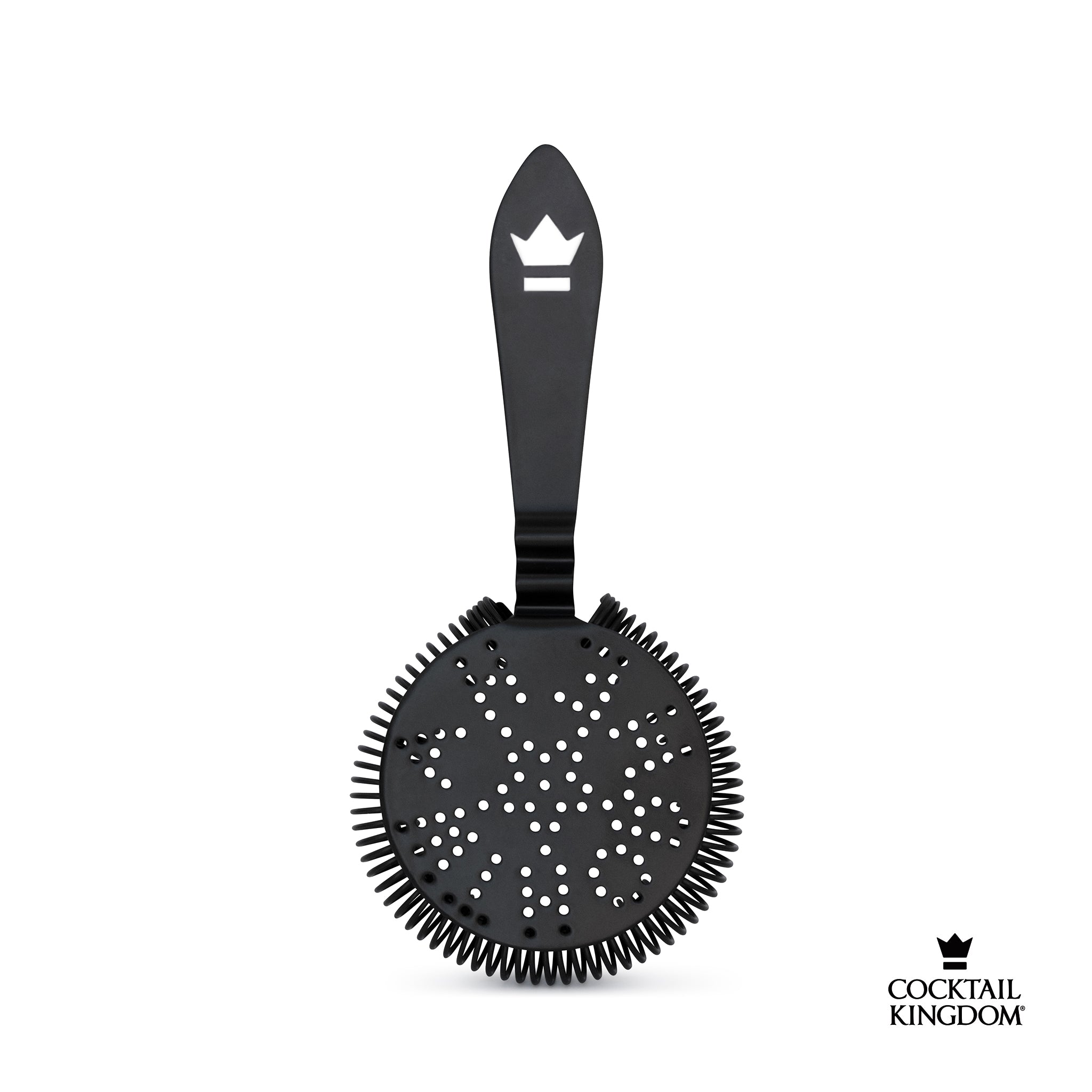 Cocktail Kingdom Hawthorne Strainer Colino Nero Opaco