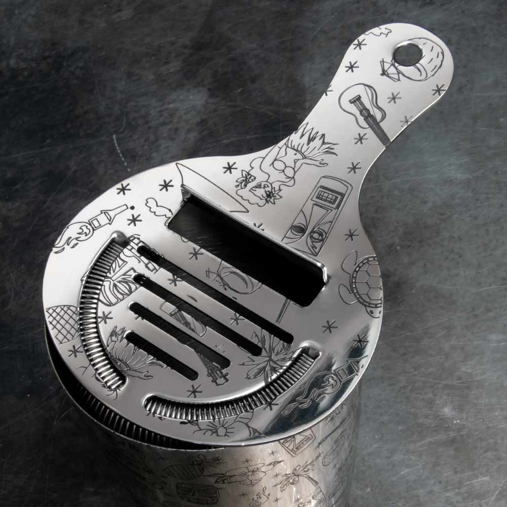 Urban Bar Tiki Coley colino cocktail 15,5cm acciaio