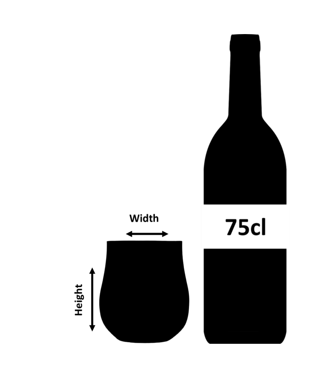 Urban Bar Gradara Tumbler Whisky Cristallo 35cl Rigato