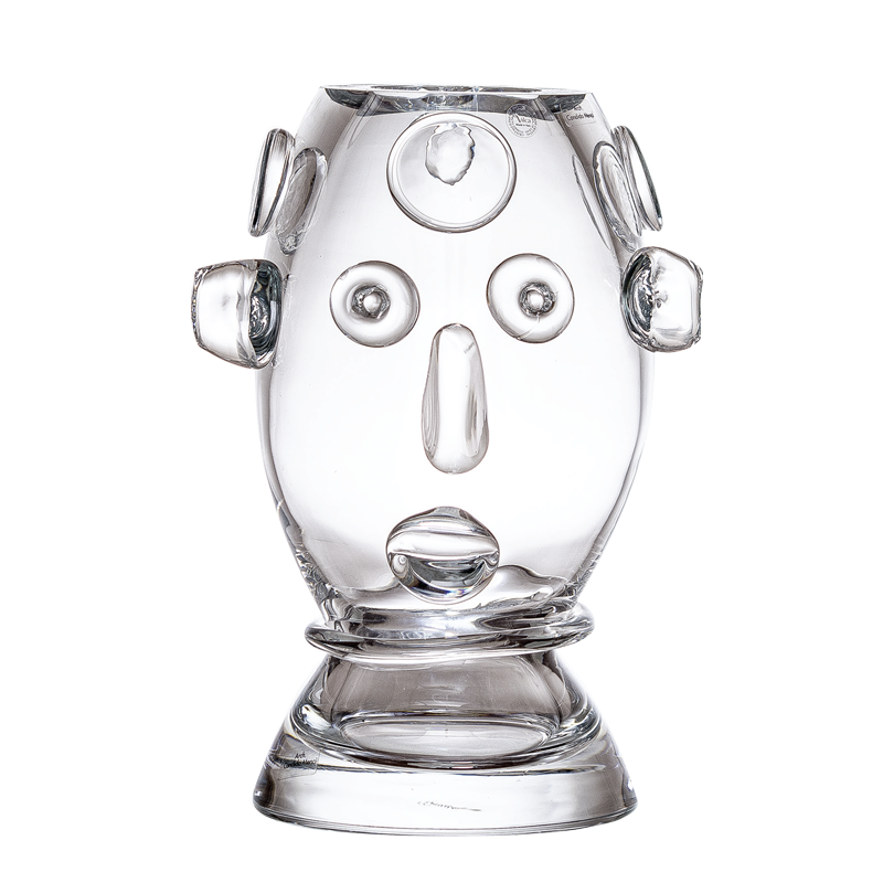 ColleVilca Tipino Collana Vaso Cristallo 35 cm Arredo