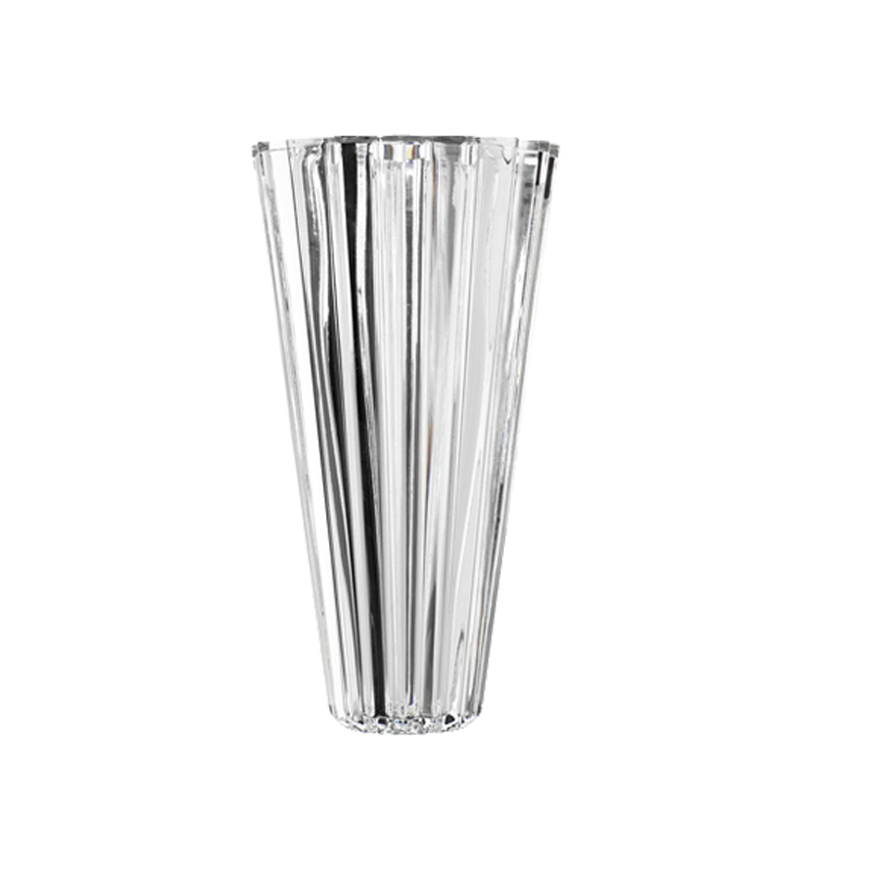 ColleVilca Sunflower vaso in cristallo h 30 cm