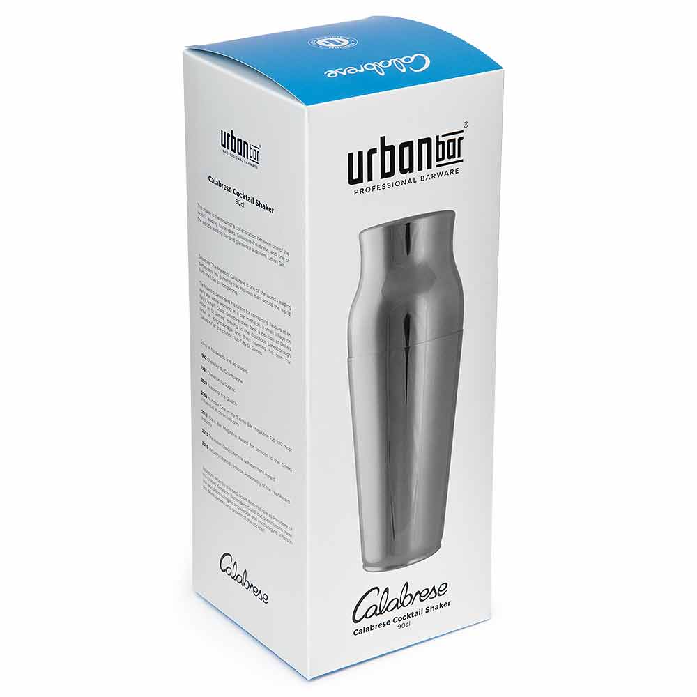 Urban Bar Calabrese Set Cocktail Acciaio Shaker 90cl