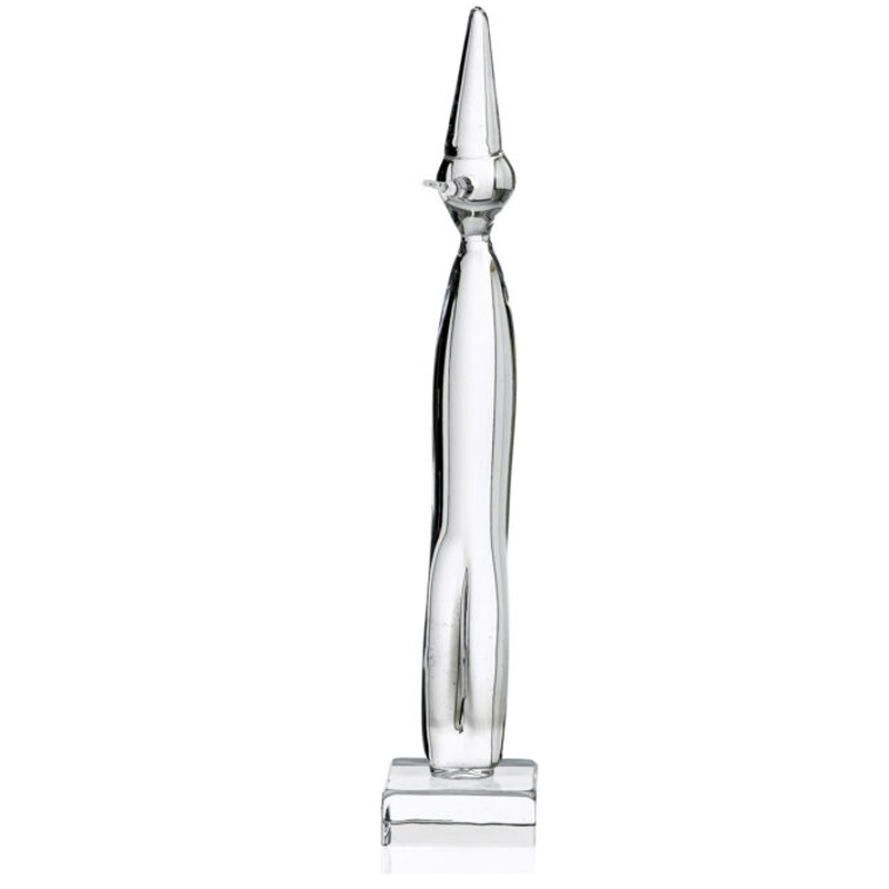 Cristalleria ColleVilca Pinocchio Grande statua cristallo 45 cm