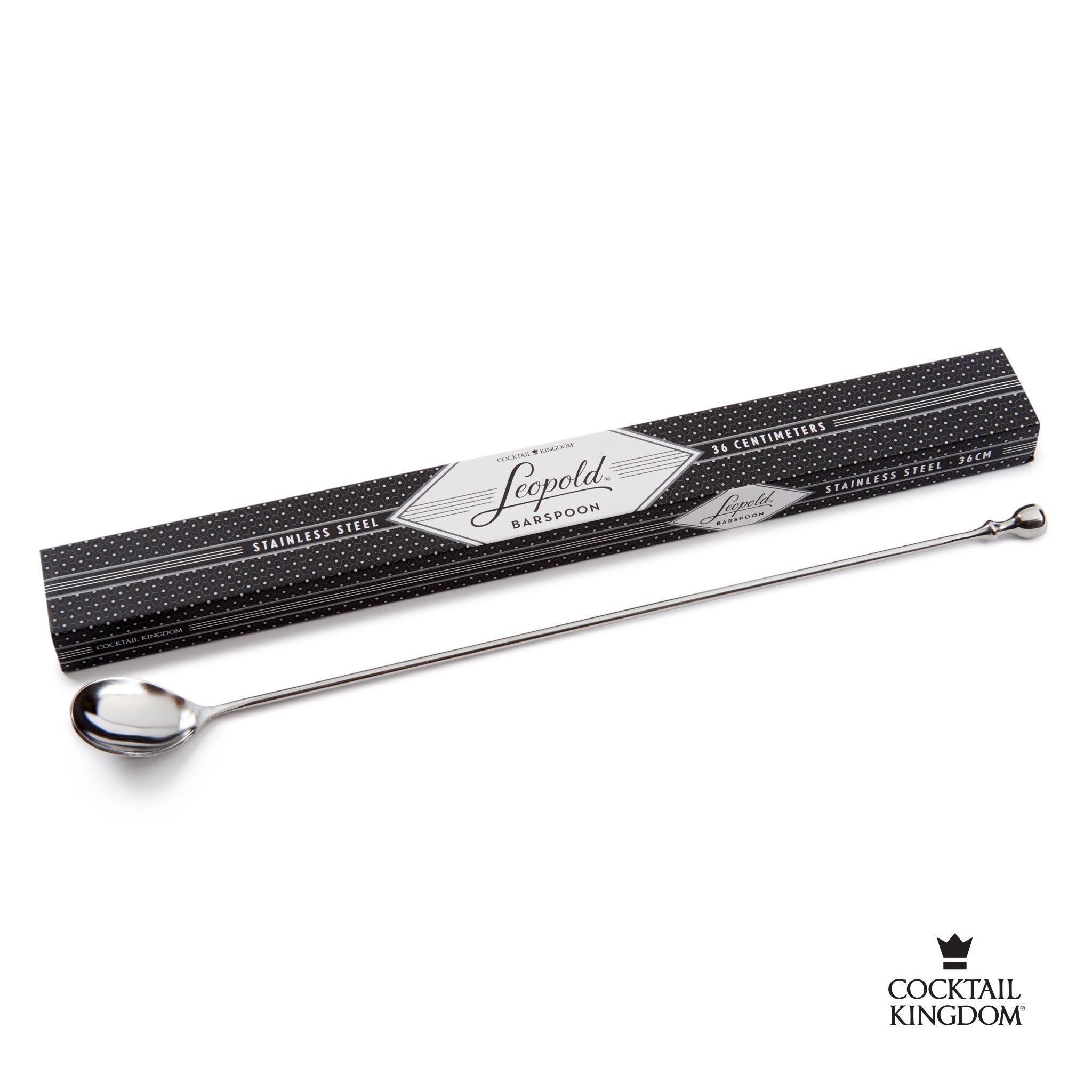 Urban Bar Cocktail Kingdom Leopold Barspoon 36cm acciaio