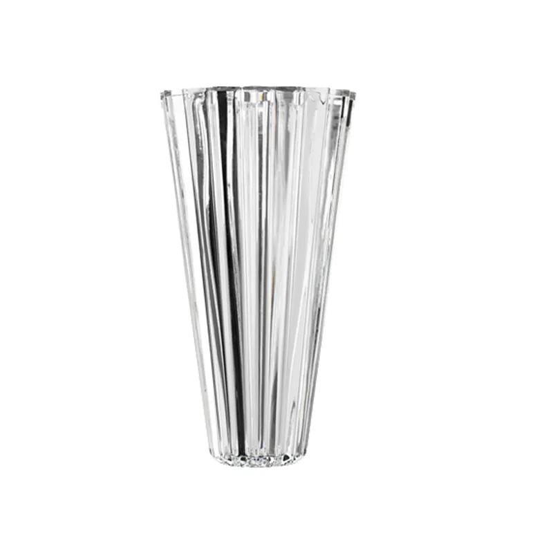 ColleVilca Sunflower vaso in cristallo h 30 cm