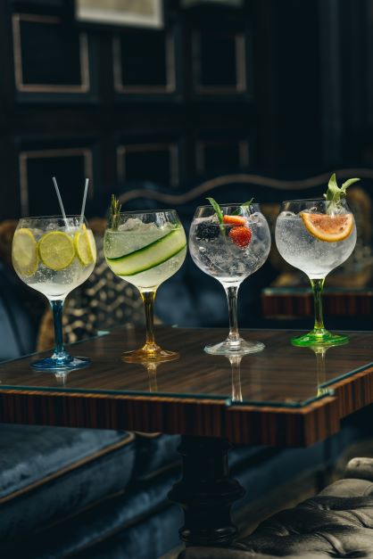 Urban Bar Blue Stem Coppa Gin Balloon 60cl Vetro Blu