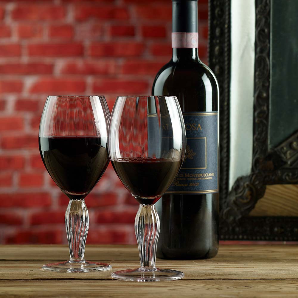 Urban Bar Castello calice vino rosso 38cl fatto a mano