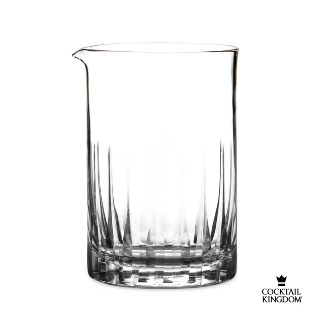 Cocktail Kingdom Seamless Paddle Mixing Glass 550ml vetro