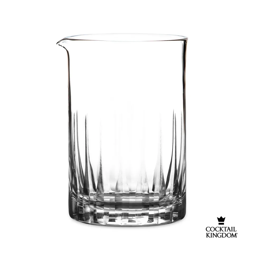 Cocktail Kingdom Seamless Paddle Mixing Glass 550ml vetro