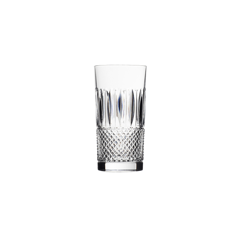 ColleVilca Bianco San Marziale bicchiere whisky cristallo h 15 cm