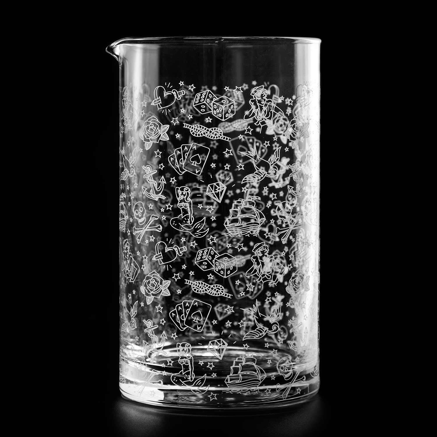 Urban Bar Tattoo Caraffa Miscelazione 60cl Vetro