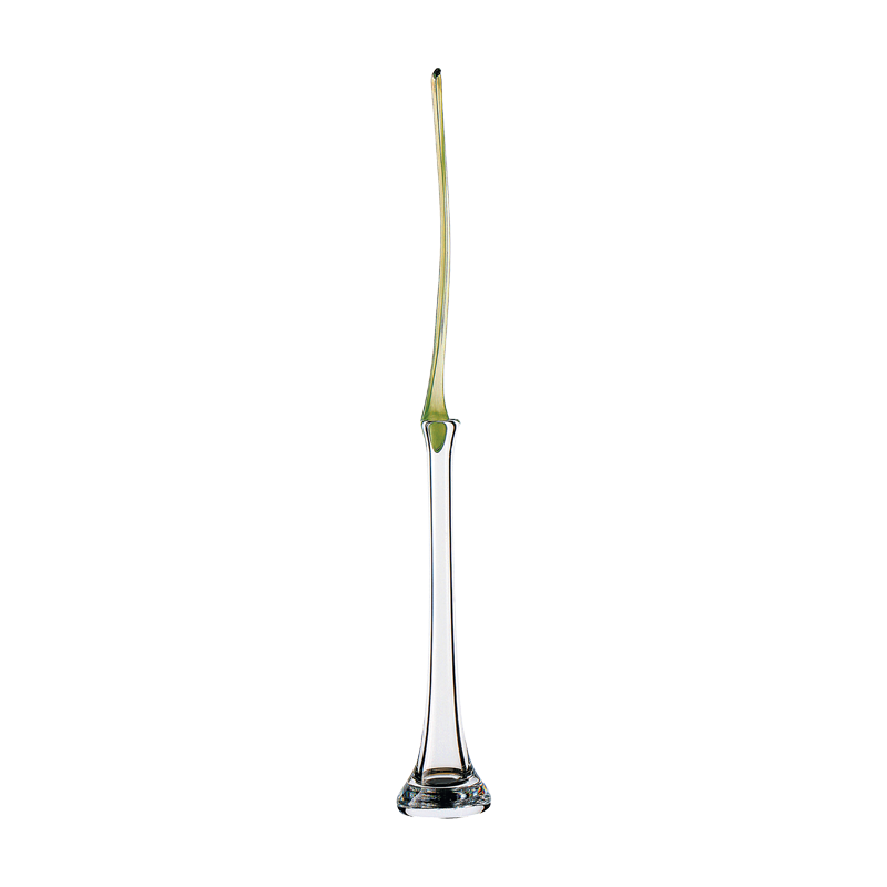 ColleVilca Ikebana vaso alto in cristallo 70 cm