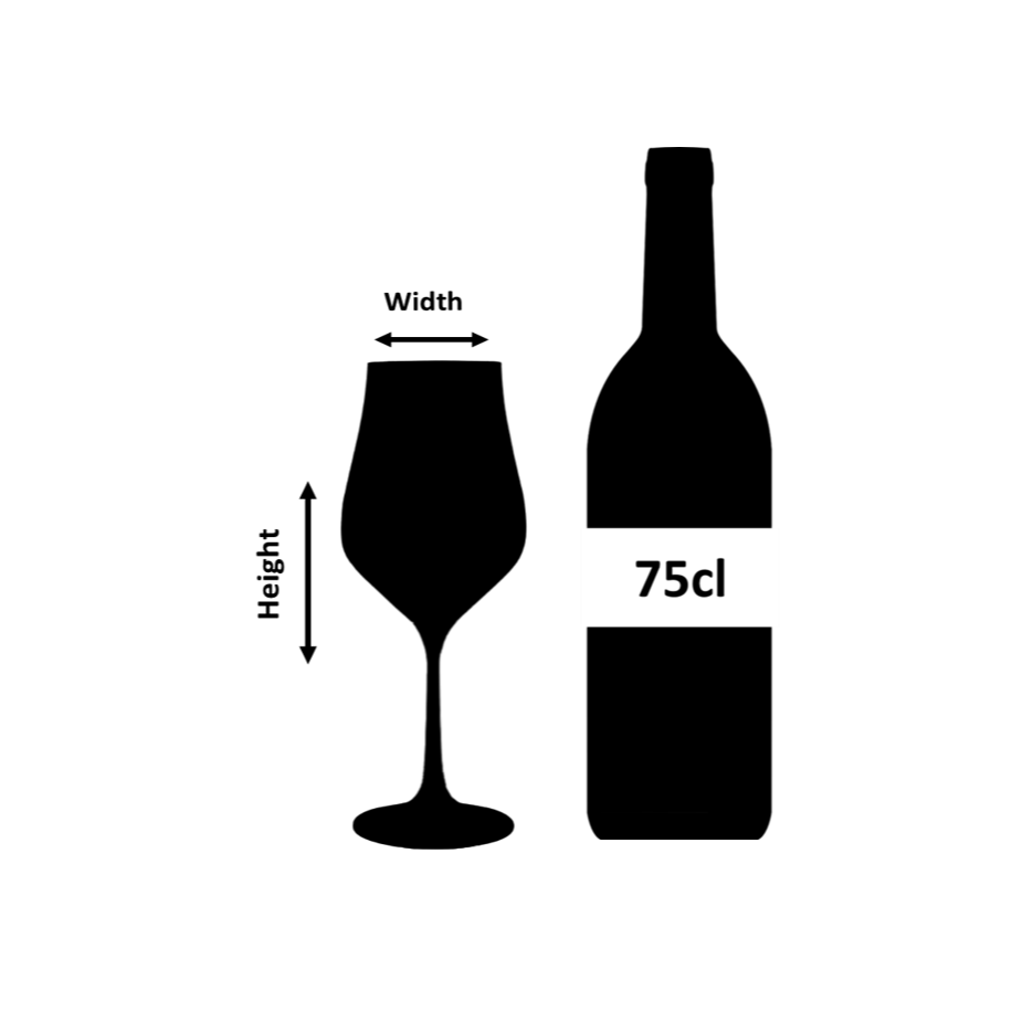 Urban Bar Urbino Medium Wine Glass 35cl cristallo