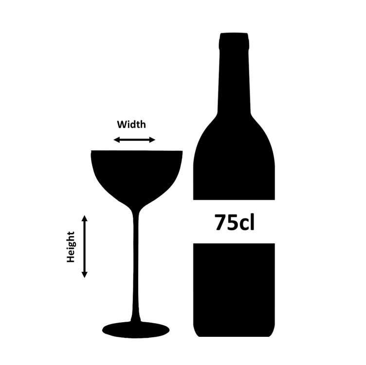 Urban Bar Calabrese ZigZag coppa cocktail 23 cl