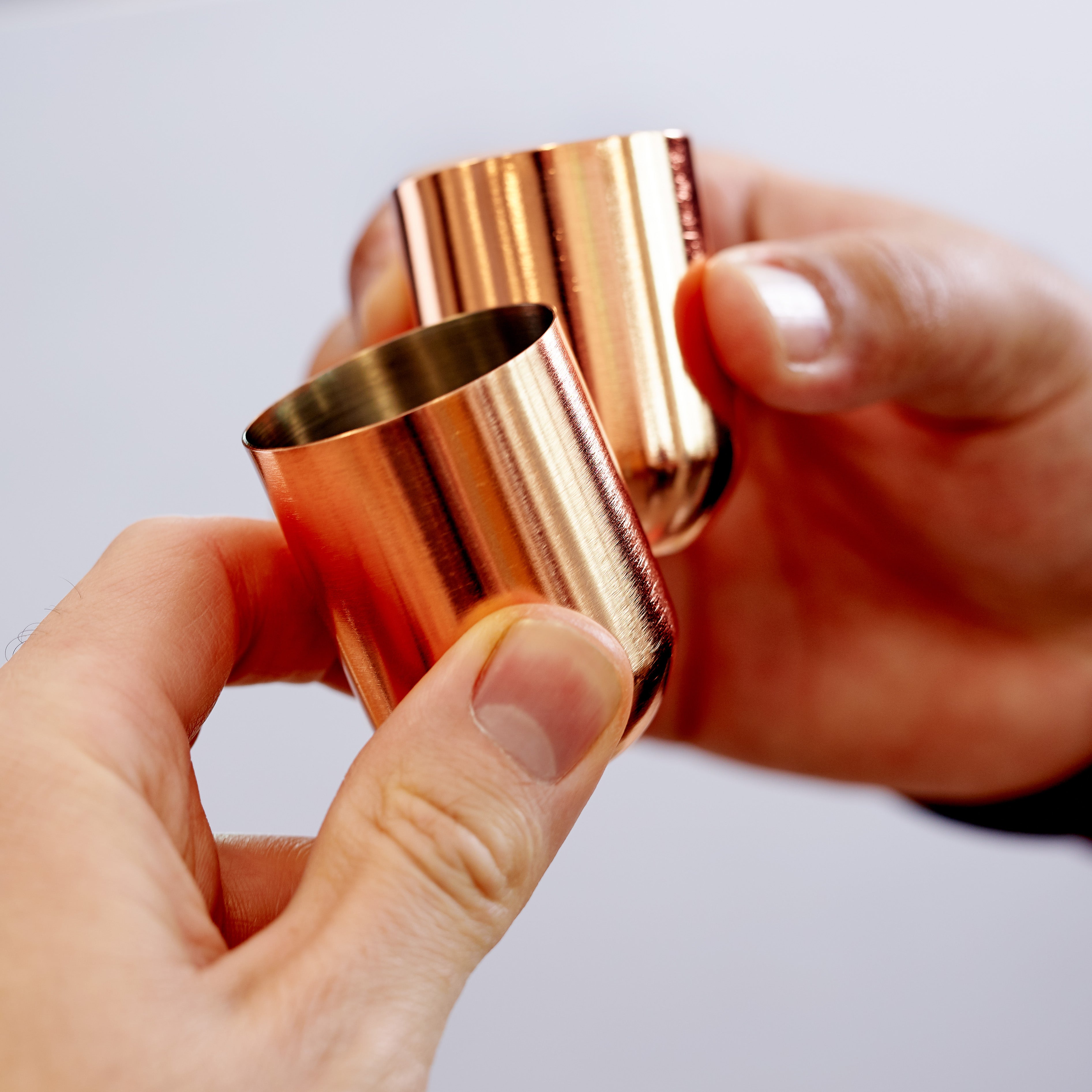 OS Oak & Steel Shot Bicchierini Oro Rosa 50 ml 6 Pezzi