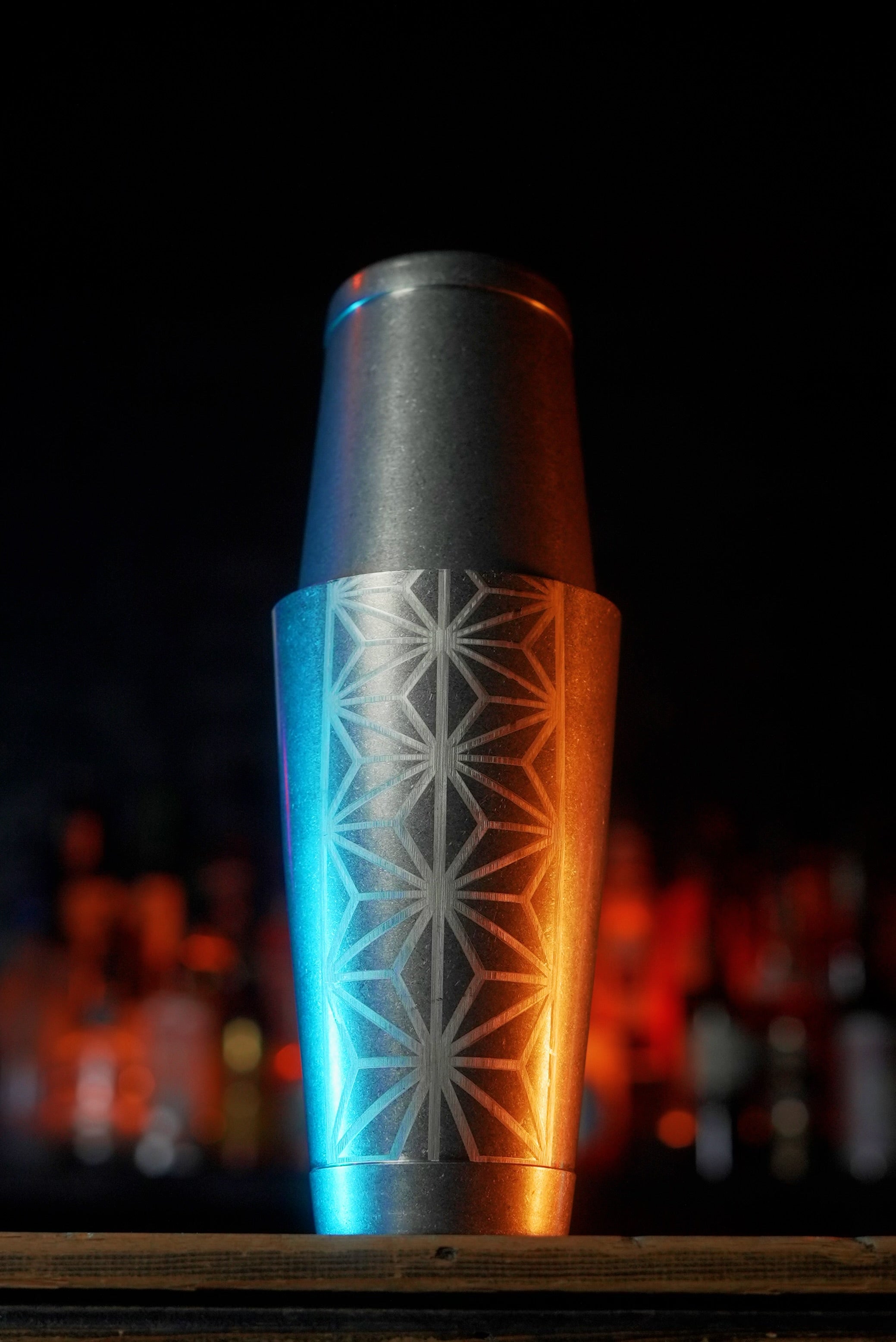 Urban Bar Shakers Geometric Ginza Stone shaker cocktail acciaio
