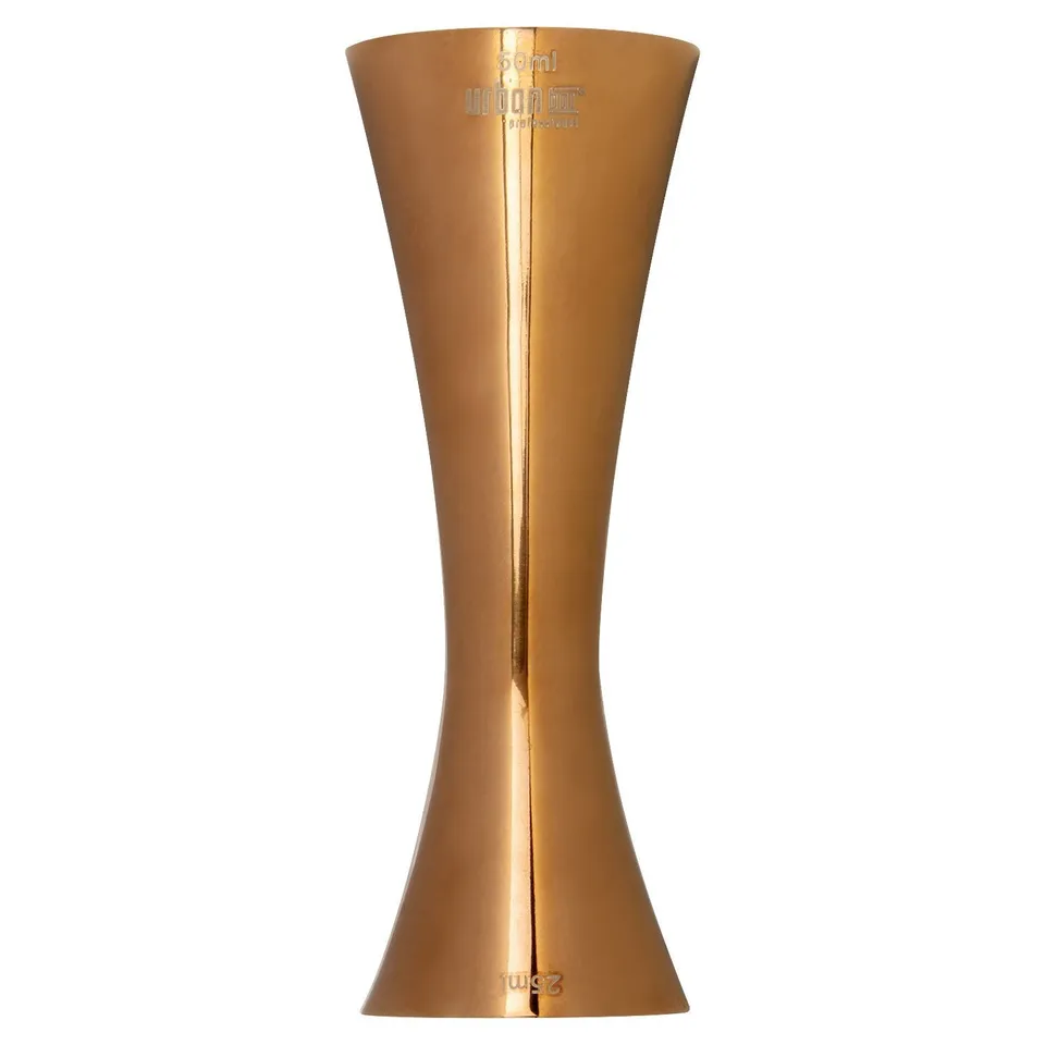 Urban Bar Aero Jigger misurino 25/50ml oro rosa acciaio