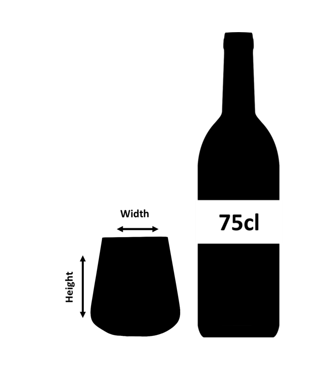 Urban Bar Vuelto Double tumbler whisky 40cl cristallo