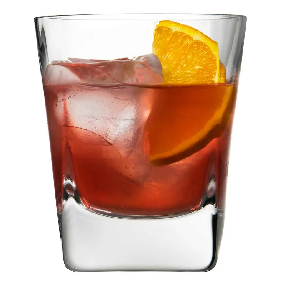 Urban Bar Qubo bicchiere whisky 30 cl base quadrata