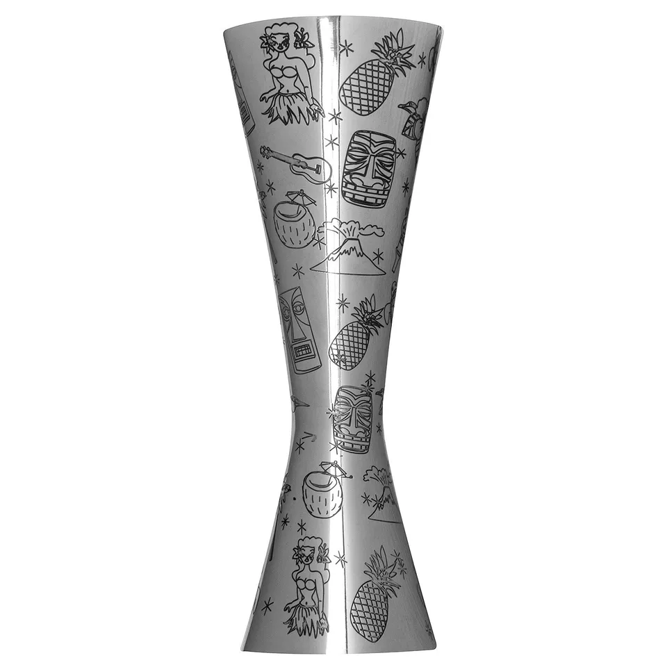 Urban Bar Tiki Aero Jigger 1oz/2oz acciaio