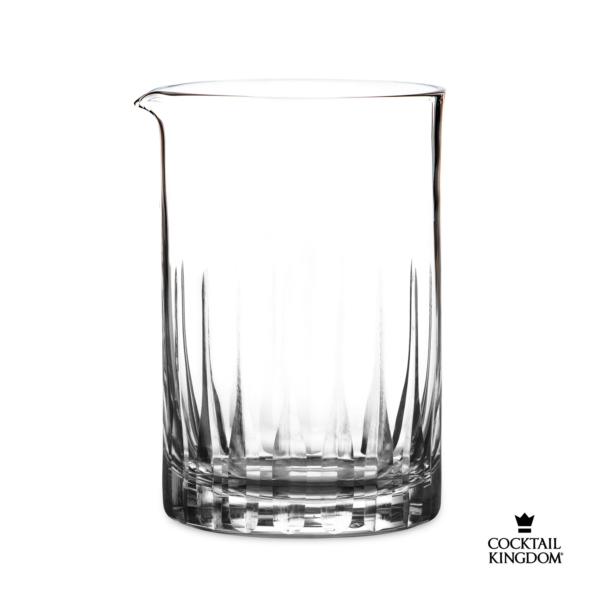 Cocktail Kingdom Seamless Paddle Mixing Glass 550ml vetro