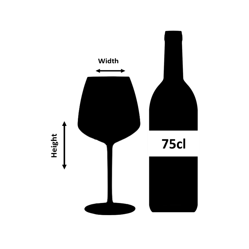 Urban Bar Iris Calice Vino Plastica 76cl Infrangibile Tritan