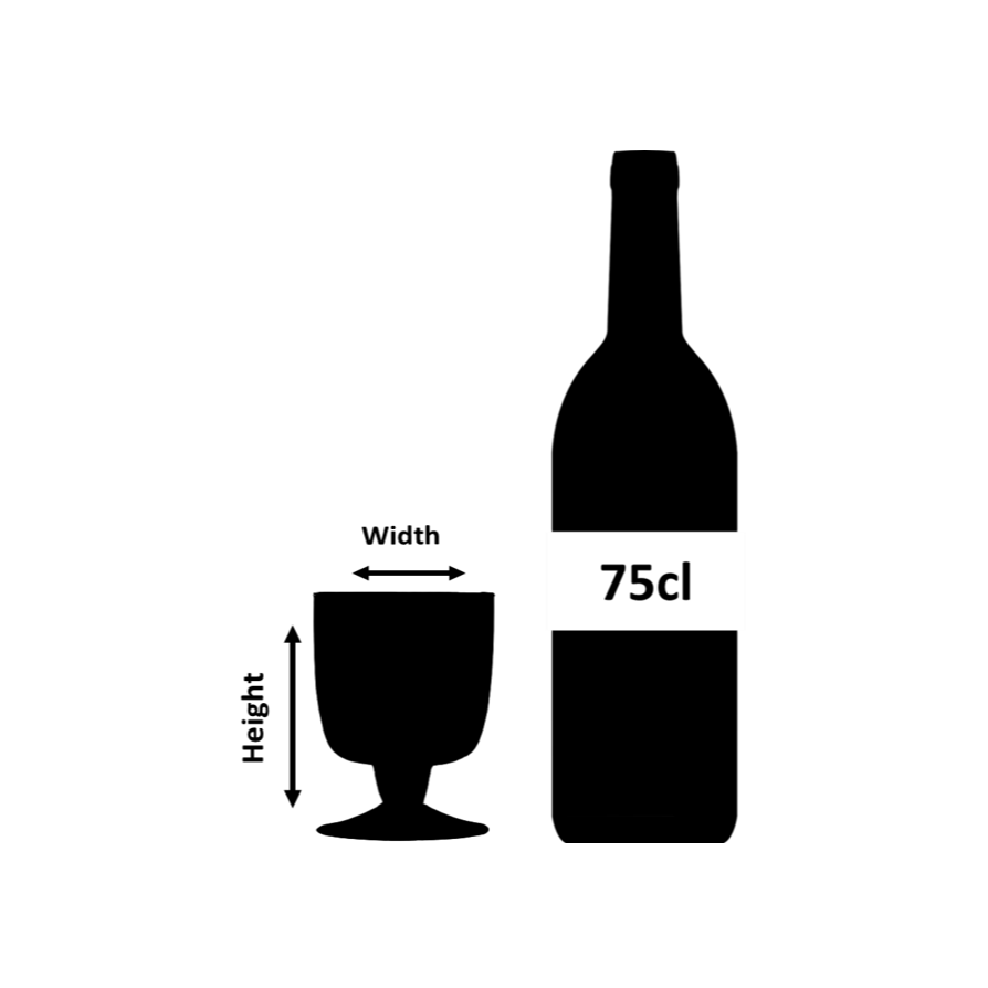 Urban Bar Misato Recycled Goblet 30cl calice vetro riciclato