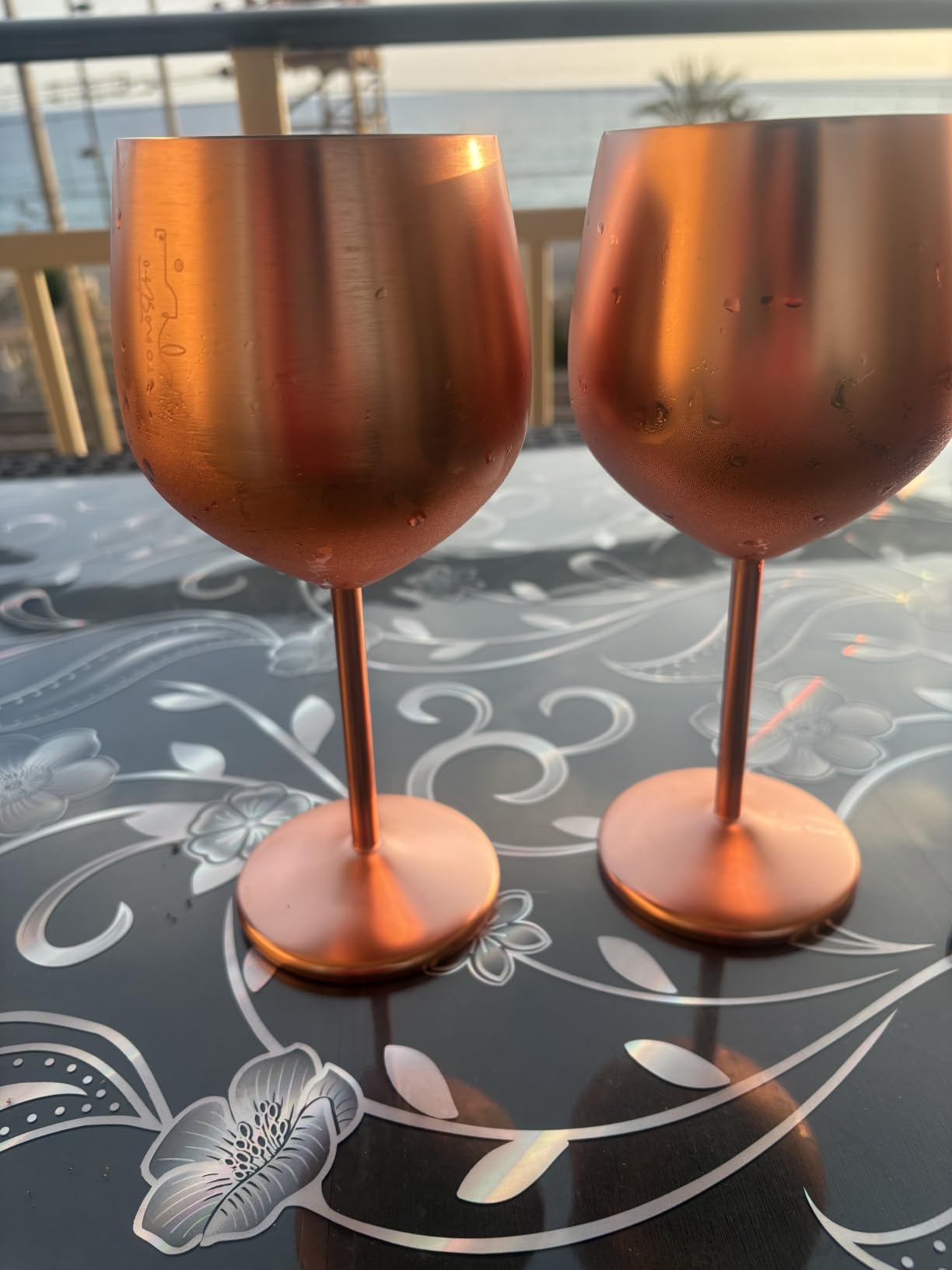 Gusto Nostro Stainless Calice Vino Acciaio 4pz Argento