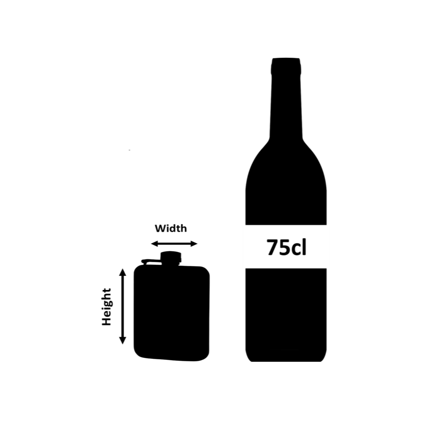 Urban Bar Accessories Fiaschetta Acciaio 20cl Senza Incisione