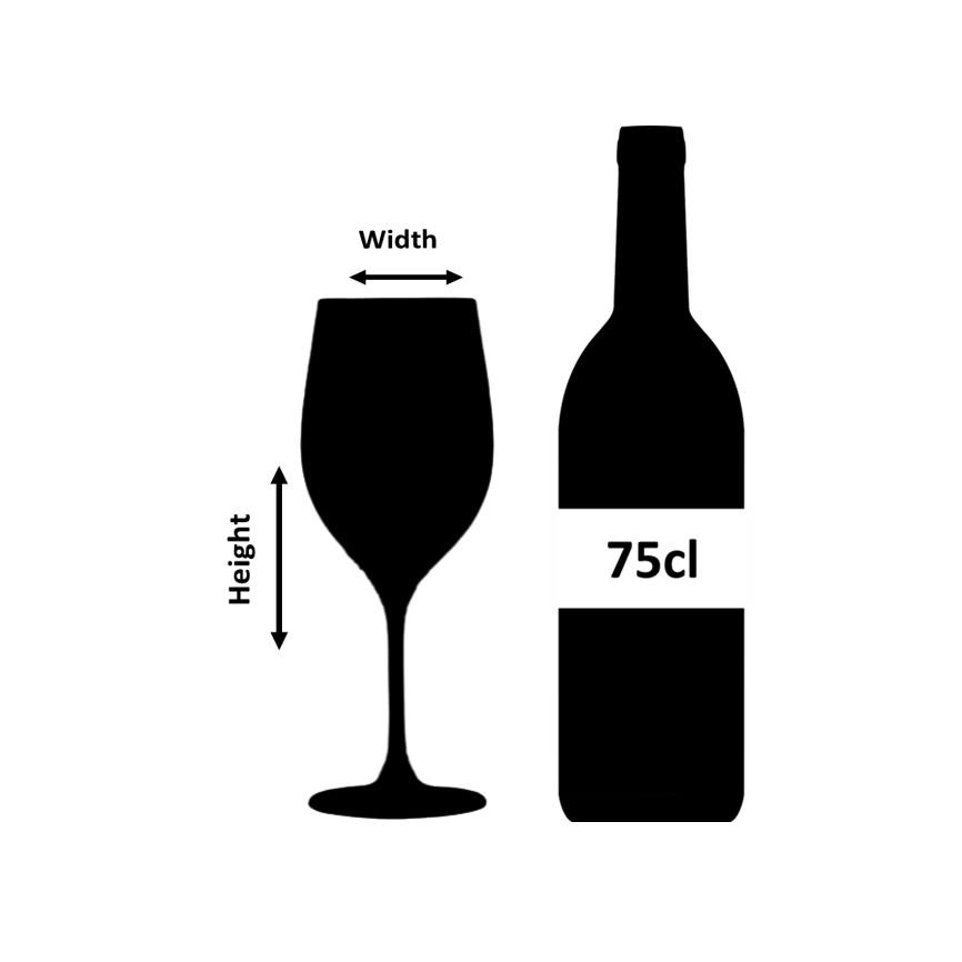 Urban Bar Verdot Wine Glass 50cl calice cristallo rosso