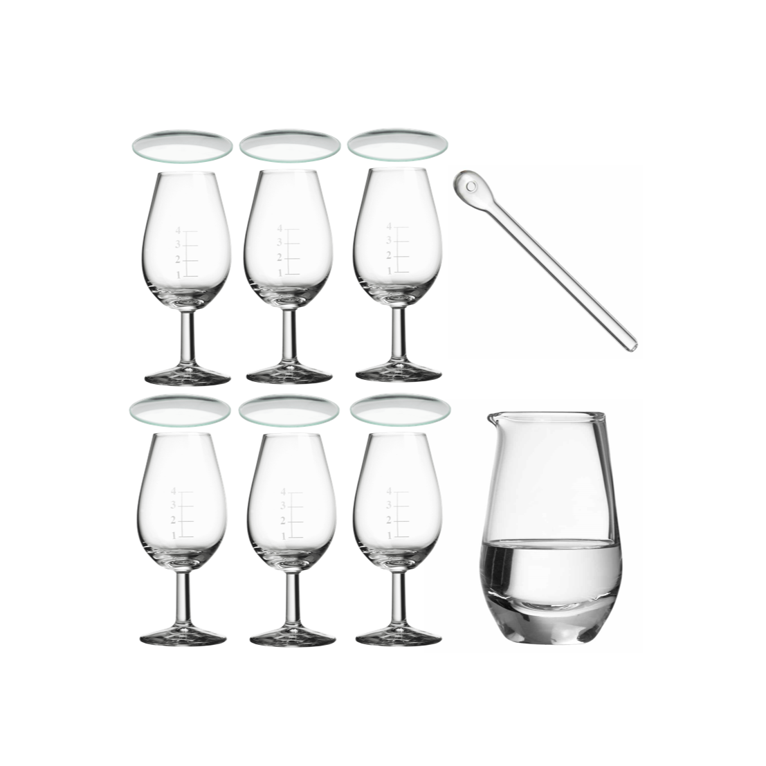 Urban Bar Home Tasting Kit set degustazione whisky cristallo