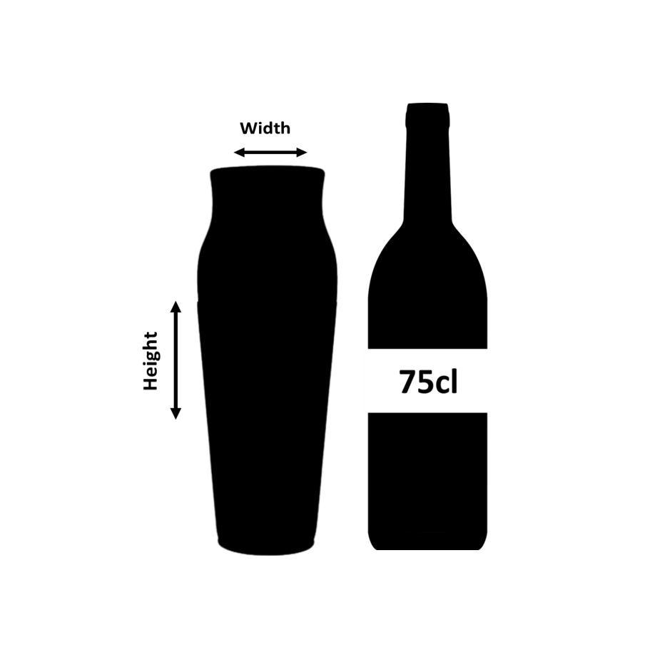 Urban Bar Calabrese shaker cocktail 90cl acciaio