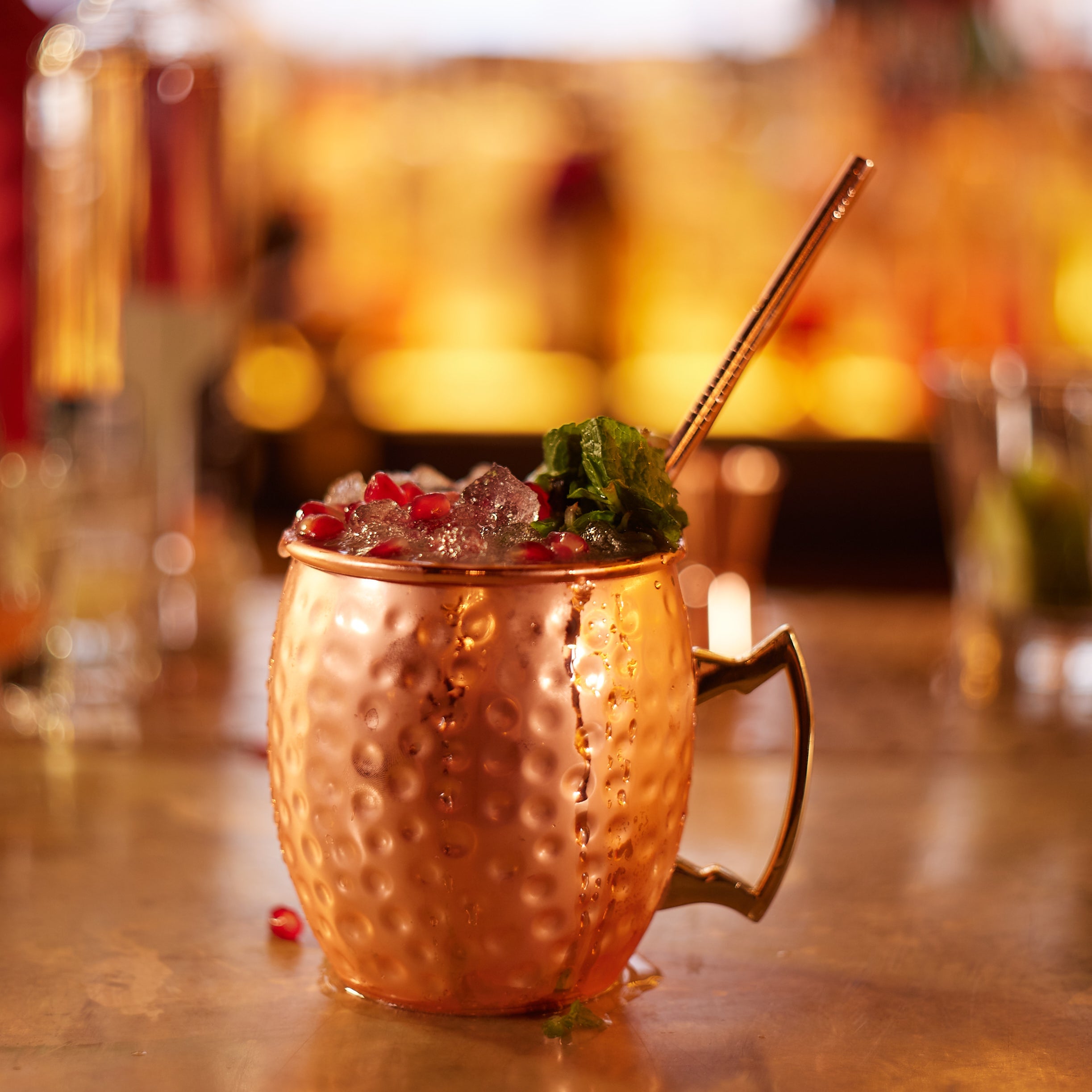 Oak & Steel Tumblers Tazza Moscow Mule Acciaio 4 Pezzi